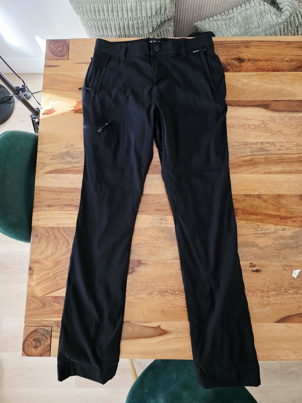 Hiking Pants WindRiver T-Max Heat Women’s Black Technical Fleece-Lined